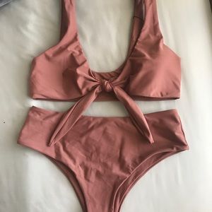 NWT Cheeky high waist bikini - Small